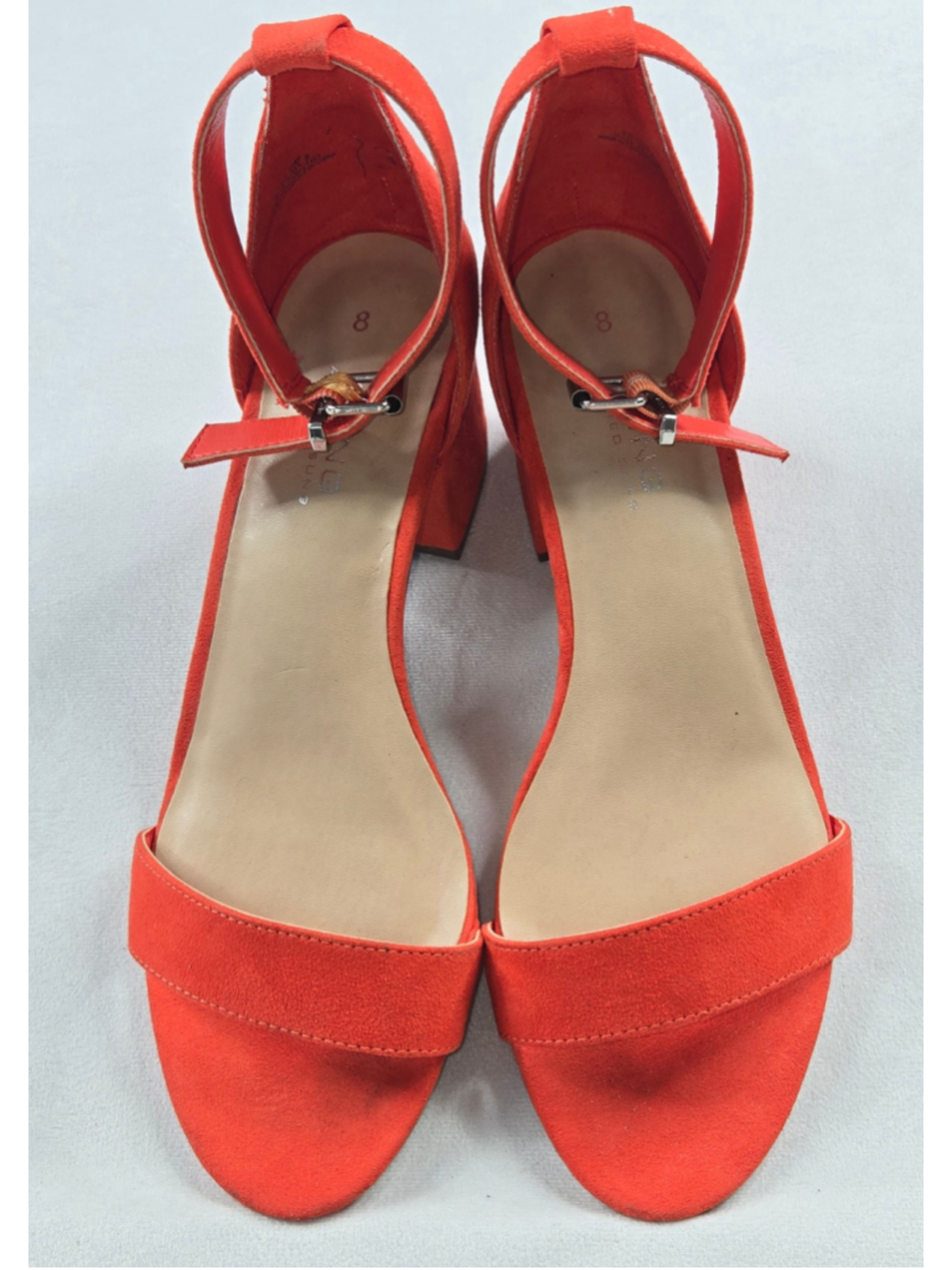 Alfred Sung | Women | High Heel | Shoe | Orange | Size 8